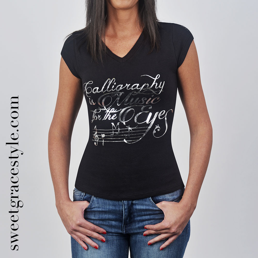 Camiseta con frase rosa mujer take it easy navy blue missionscript